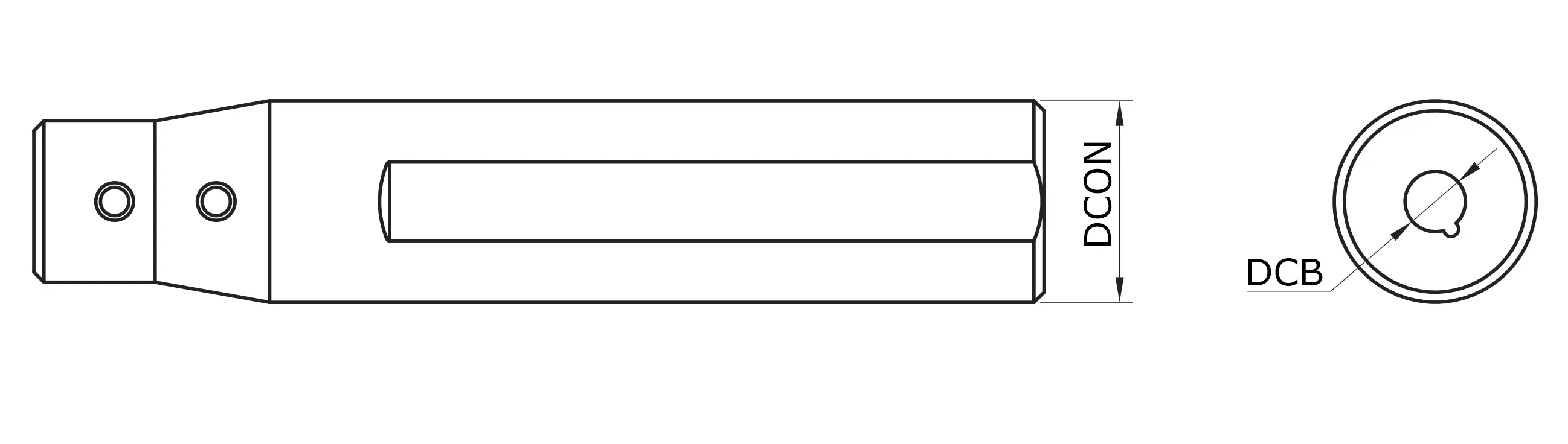 Втулка переходная для мини-резца MKB-030-25