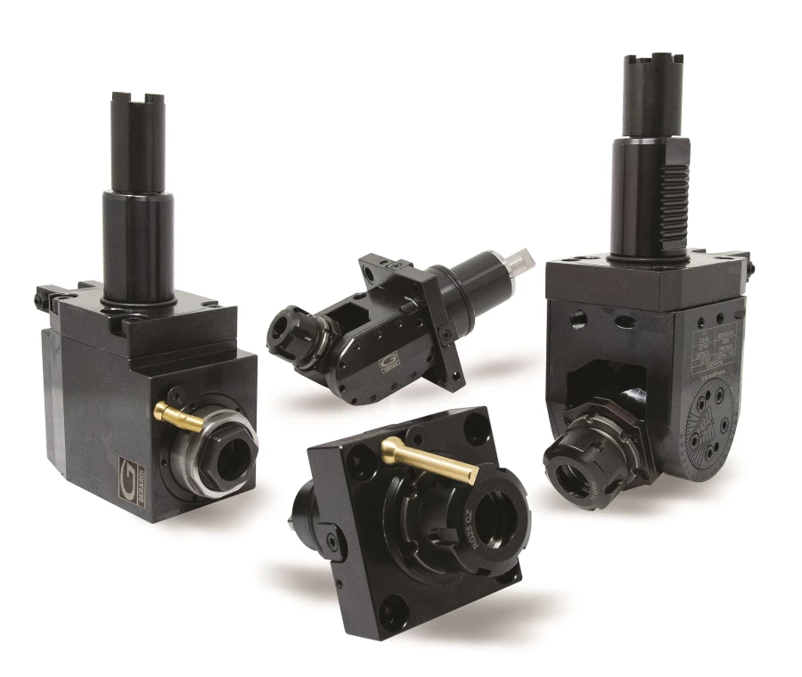 Приводной радиальный блок (левый) Haas VDI-40 ER-32 RPM=6000 1:1 H=75 внешн. СОЖ (SL, ST, DS, TL - 117,55 мм)