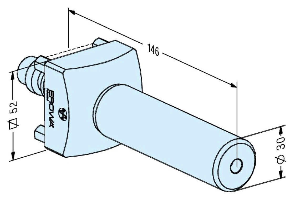 Тестовая оправка Erowa ITS50. Оригинал