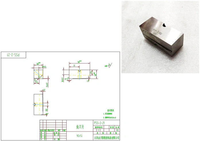 Угловой нож, AMPS