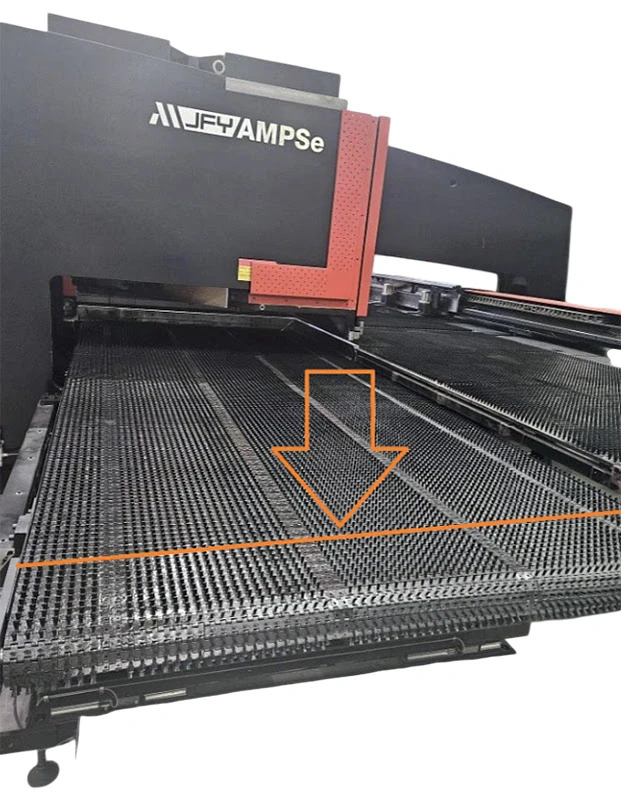 Секция транспортерной ленты для станка APSS (500*1500мм)