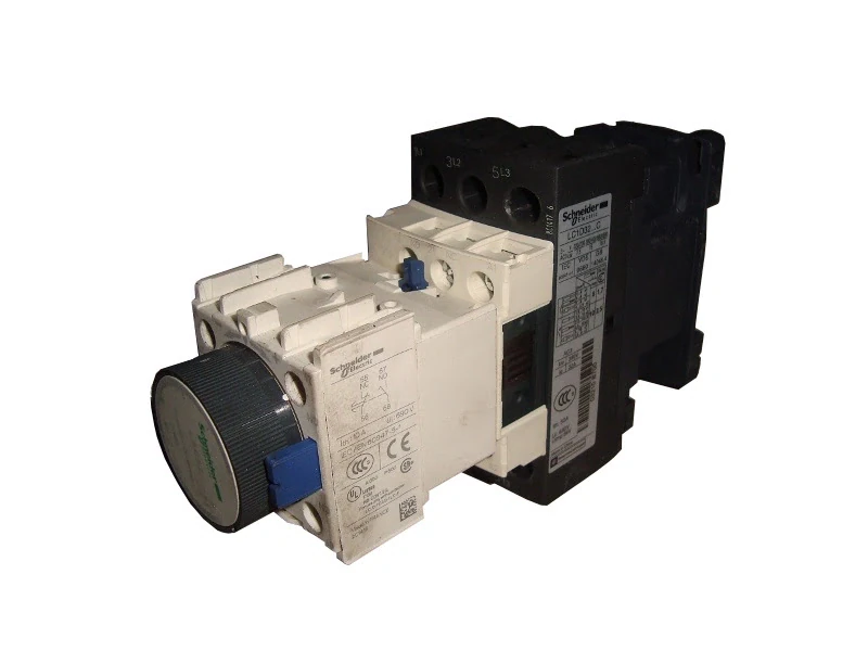 Контактор LC1 D32 с контактным блоком задержки времени LADS2 