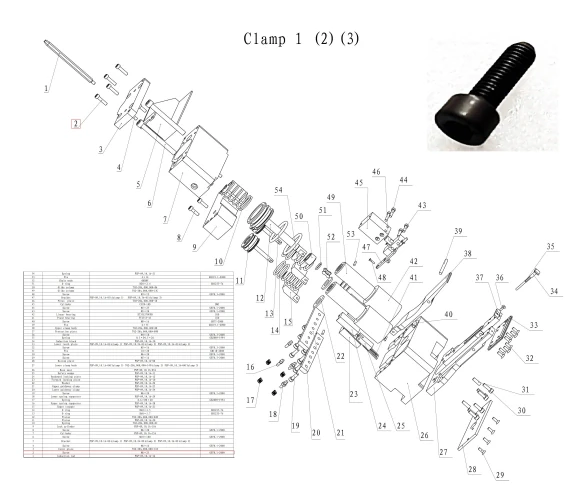 Винт M6×25, GB70.1-2000