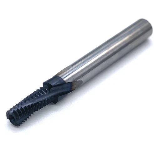 Резьбофреза твердосплавная M8×1.25 AdvaCut, с каналом СОЖ, покрытие TiCN