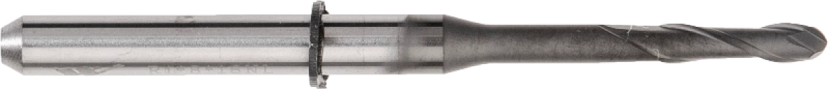 Фреза концевая твердосплавная BTZ01-BNFN2-010-016-050-CL, сферическая, обниженная шейка, ØD 1 мм