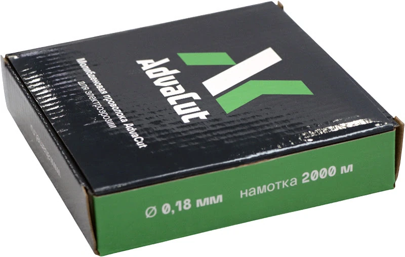 Молибденовая проволока AdvaCut для электроэрозионных станков серии DK, Ø 0,18 мм, намотка 2000 м