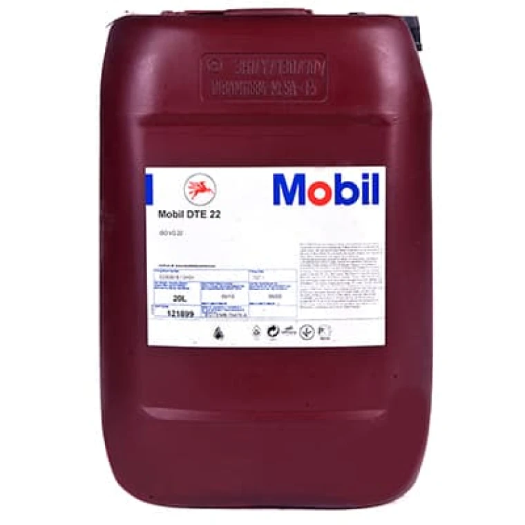 Оригинальное масло MOBIL DTE OIL 22, канистра 20л.
