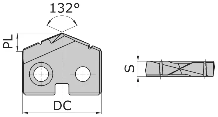 Пластина для сверла MCMG0185T3-SPPM-CP2025