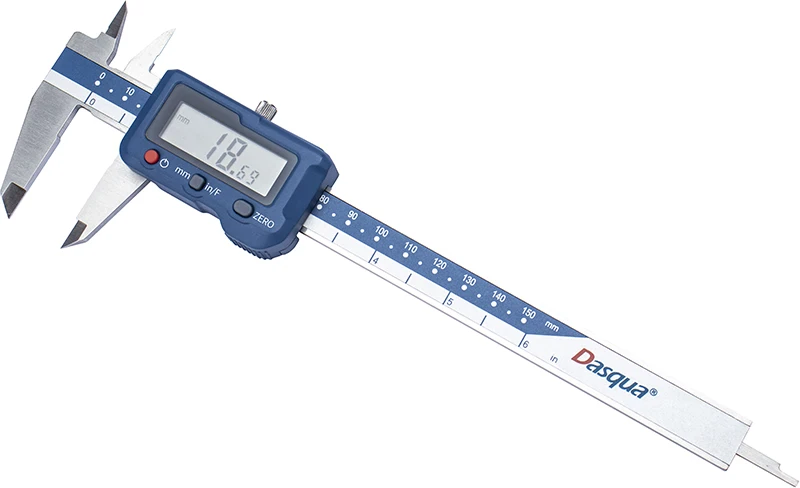 Штангенциркуль цифровой IP54; 0-150мм/0-6"; 0,01мм/0,0005"/1/128"