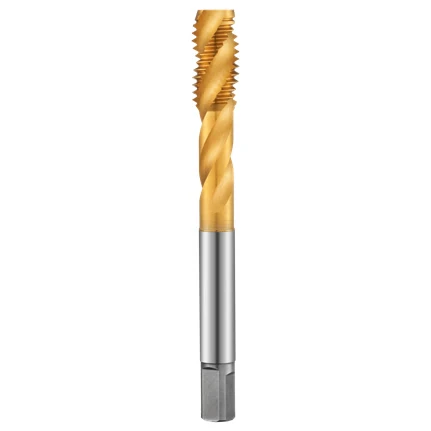 Метчик машинный M18x1.5 HSS-E TiN 6H DIN 376 для глухих отверстий, серия SFT