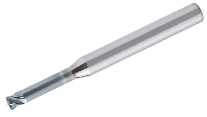 Фреза концевая твердосплавная APL131-CRFN4-0200-0120-020, с радиусом при вершине, обниженная шейка, ØD 2 мм