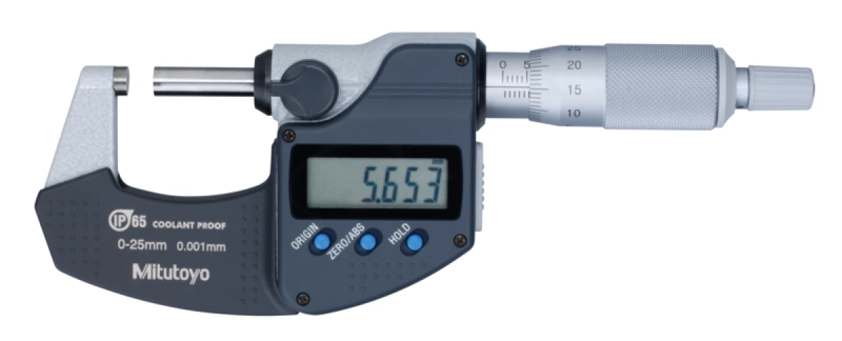 Микрометр цифровой Digimatic , 25-50, с трещоточным барабаном