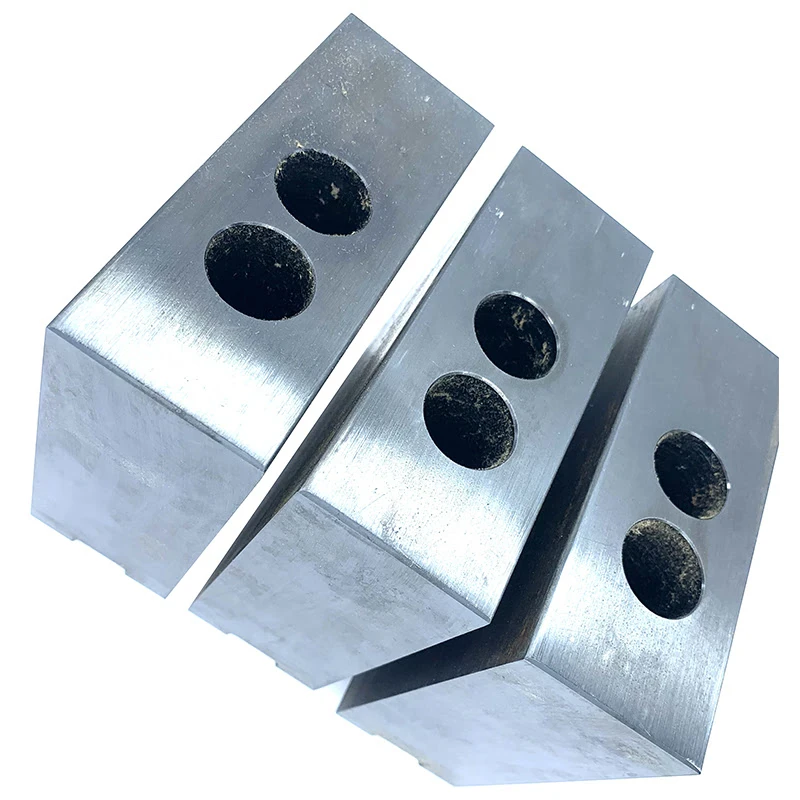 WBJ-M 1612  Кулачки к патрону (10") ø250, стальные, мягкие плоские 110х40х60, М12, мц 30 (3 шт.)