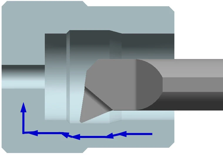 Мини-резец расточной MKPTR-030-060-010-NS