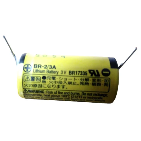 Батареи литиевые, круглые элементы BR 2/3A P2P