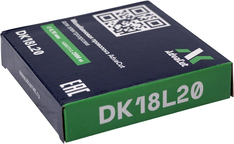 Молибденовая проволока AdvaCut для электроэрозионных станков серии DK, Ø 0,18 мм, намотка 2000 м