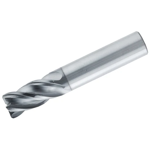 Фреза концевая твердосплавная AMG600-CRCM4-030-008-050, с радиусом при вершине, ØD 3 мм