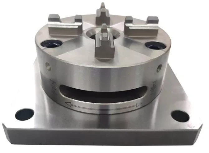 Патрон с базовой плитой,  ITS100, с ручным зажимом