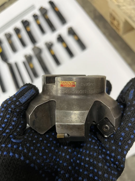 БУ комплект корпусных фрез Sandvik / Kennametal / Iscar / Walter / Seco