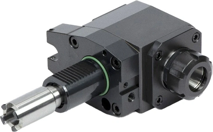 Приводной угловой блок AdvaCUT VDI40, ER32, T=1:1, RMP=4500, внеш. СОЖ, хвостовик L=104.85мм (HAAS)