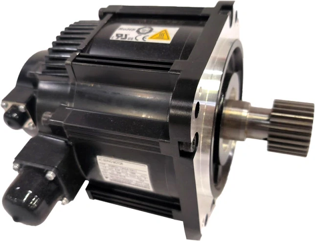 Сервомотор оси С в сборе с шестерней