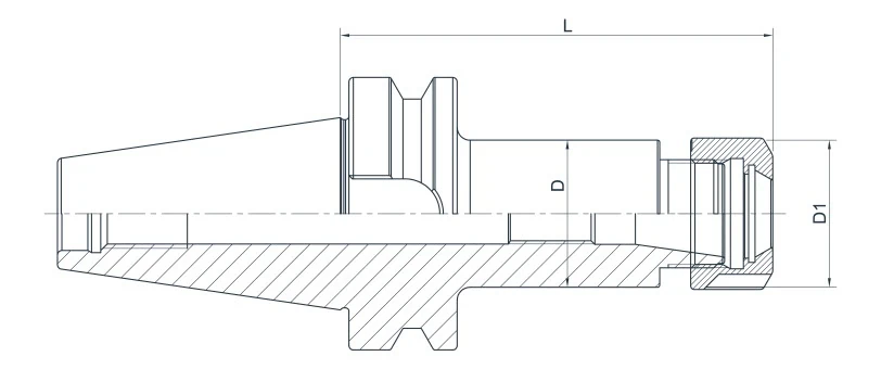 Цанговый патрон AdvaCut BT40 ER32, ø2-20 мм, H=100; MAS403/BT; AD; G6,3