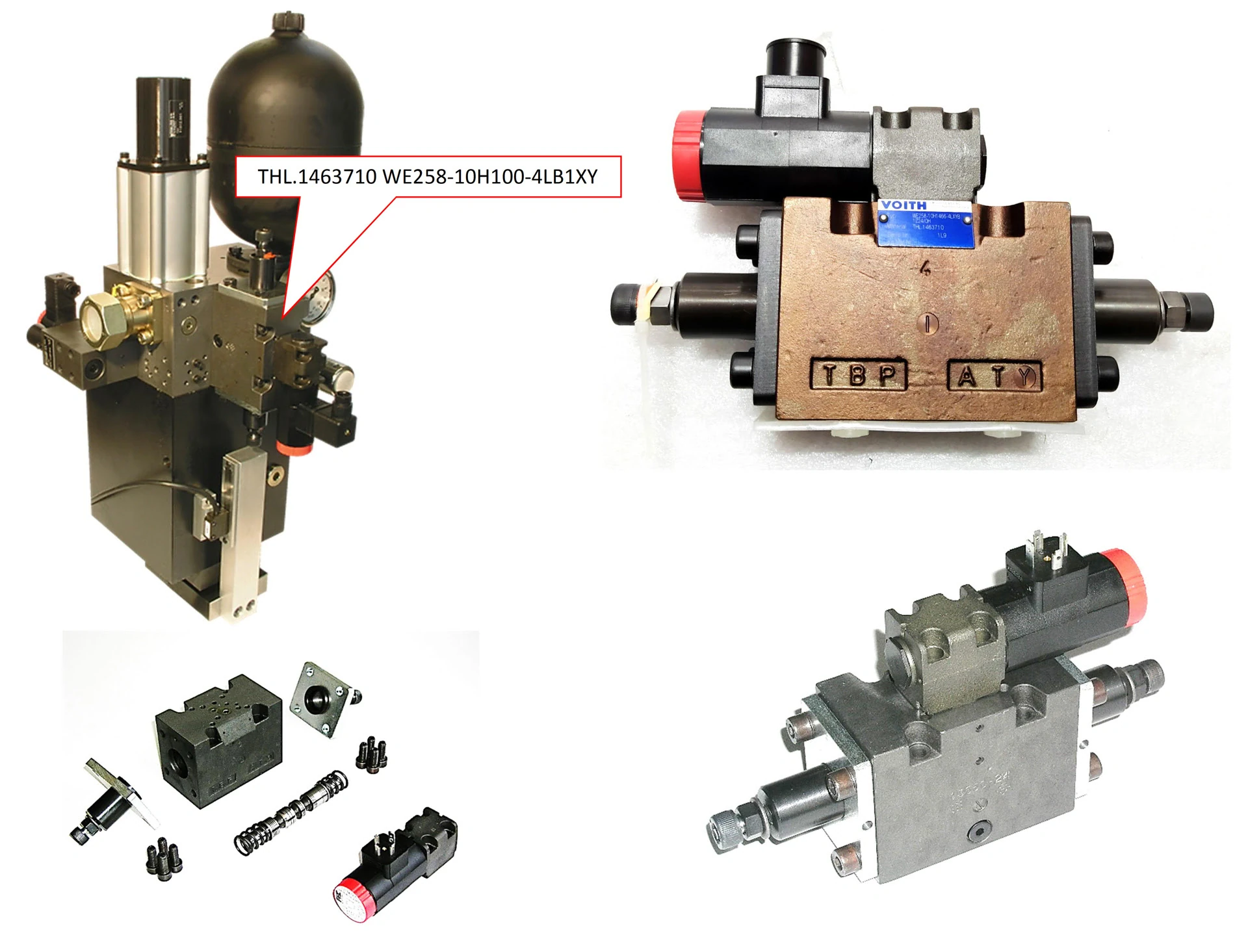 Основной клапан THL.1463710 WE258-10H100-4LB1XY