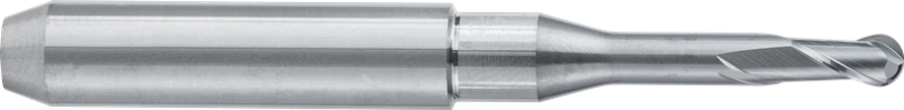 Фреза концевая твердосплавная BTZ01-BNFN3-020-020-100-LL-AR, сферическая, обниженная шейка, ØD 2 мм