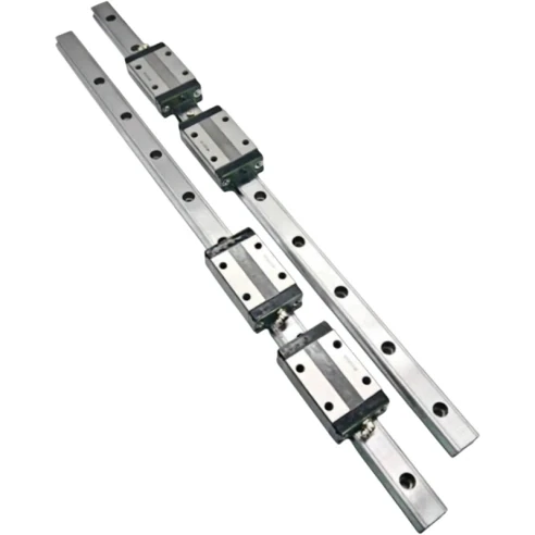 Комплект линейных направляющих оси Y для станка Mitsubishi MV2400. Реплика S889D831P77.