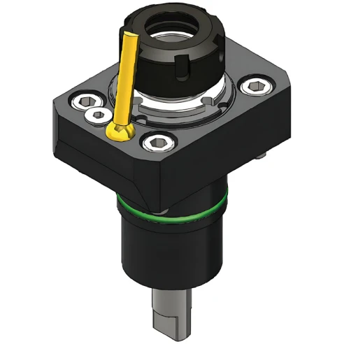 Приводной прямой блок AdvaCUT BMT55, ER-25, T=1:1, RPM=6000, H=72 (OKUMA), внеш. СОЖ