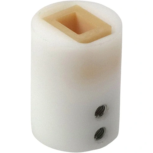 Муфта со вставкой для перехода с мотора на измельчитель проволоки