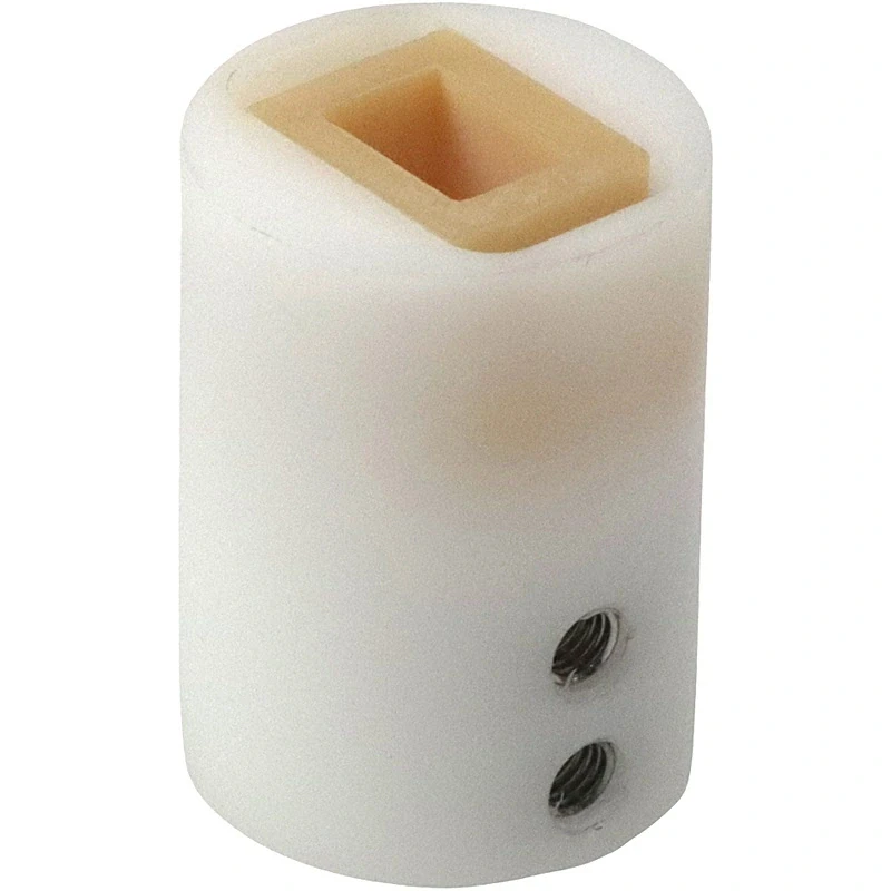 Муфта со вставкой для перехода с мотора на измельчитель проволоки