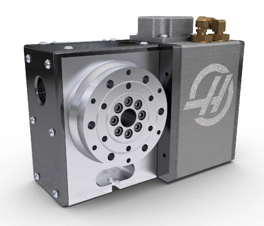 Поворотный стол с сервоприводом и пневмотормозом, диаметр планшайбы 100 мм