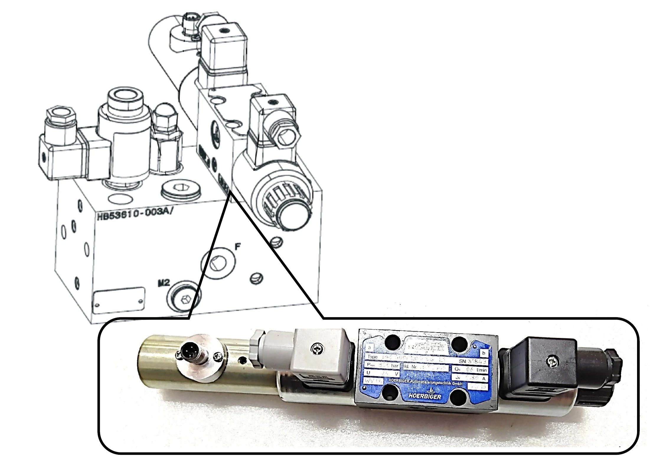 Пропорциональный клапан HV07446 Hoerbiger