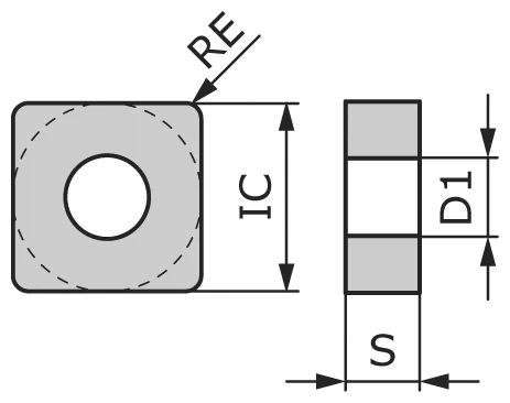 Пластина токарная SNMG090304-TAPP-CC1230