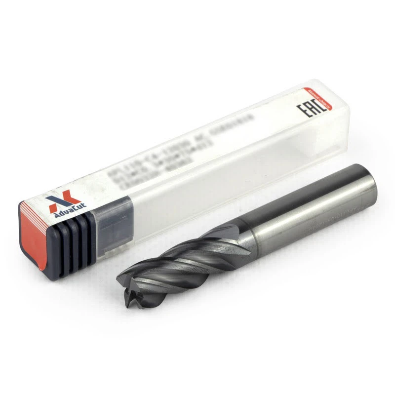 Фреза концевая твердосплавная APL110-CCCM4-120-030-030, с фаской при вершине, ØD 12 мм
