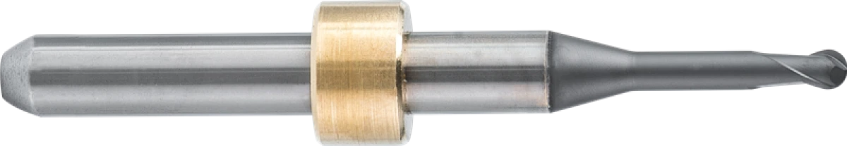 Фреза концевая твердосплавная BTZ01-BNFN2-065-012-032-6IM, сферическая, обниженная шейка, ØD 0,65 мм