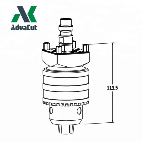 Трёхкулачковый патрон для электродов Ø5-Ø20, ITS
