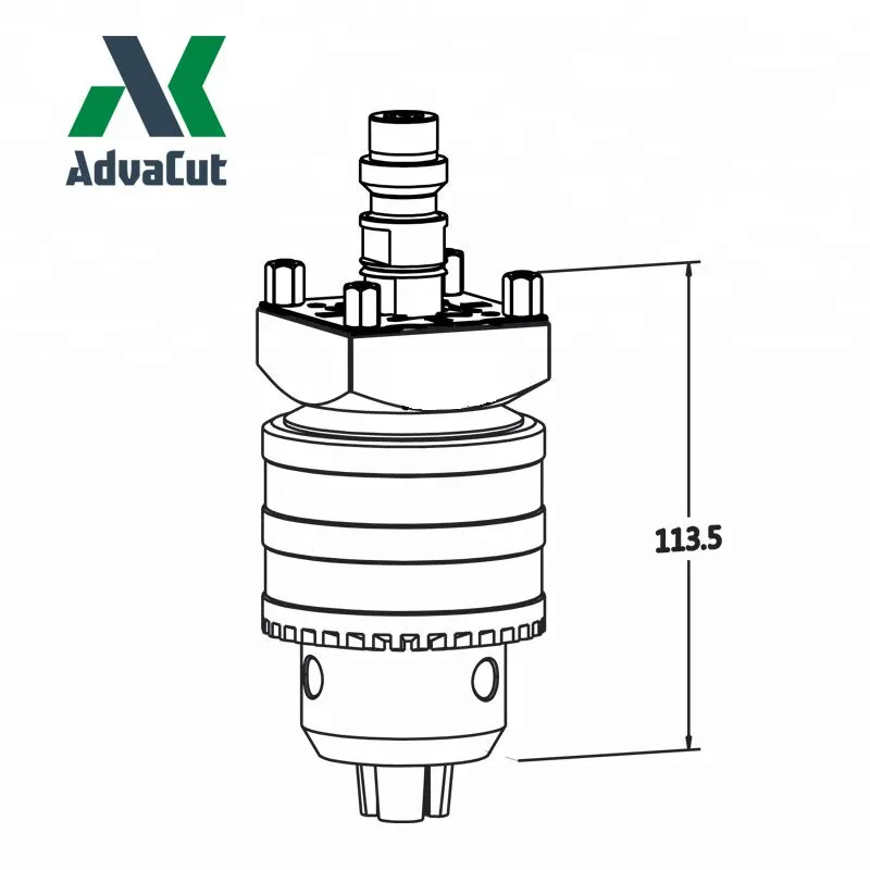 Трёхкулачковый патрон для электродов Ø5-Ø20, ITS