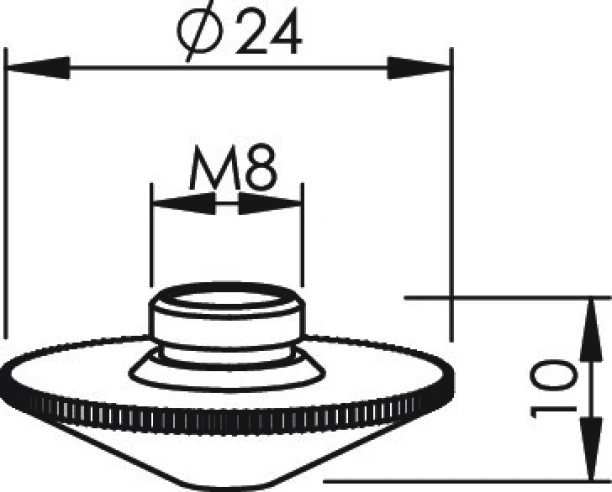 Сопло одинарное Ø1.5 CP (352288, TR301-7500CPX)