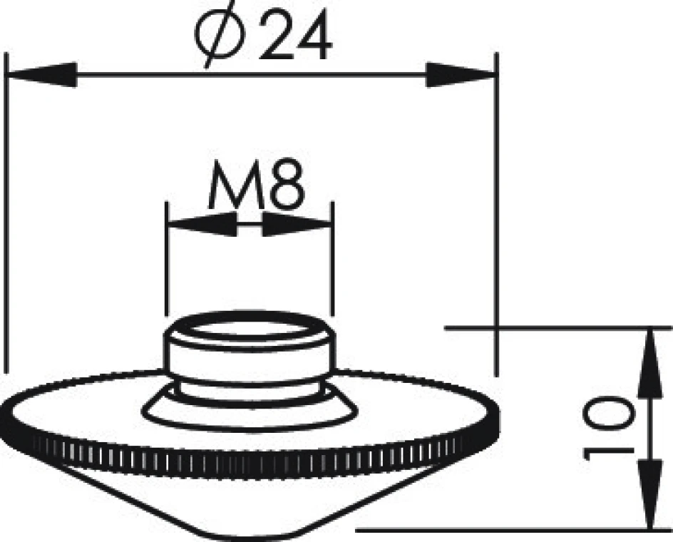 Сопло одинарное Ø1.5 CP (352288, TR301-7500CPX)