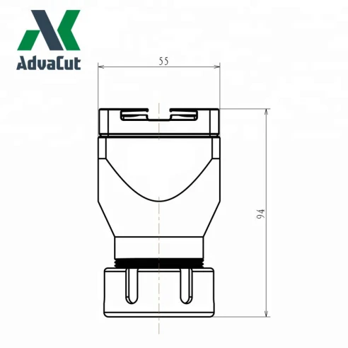 Цанговый патрон для цанг ER32 с системой крепления 3R