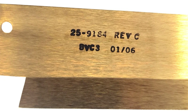 Набор скребков Y-оси VF-3/4