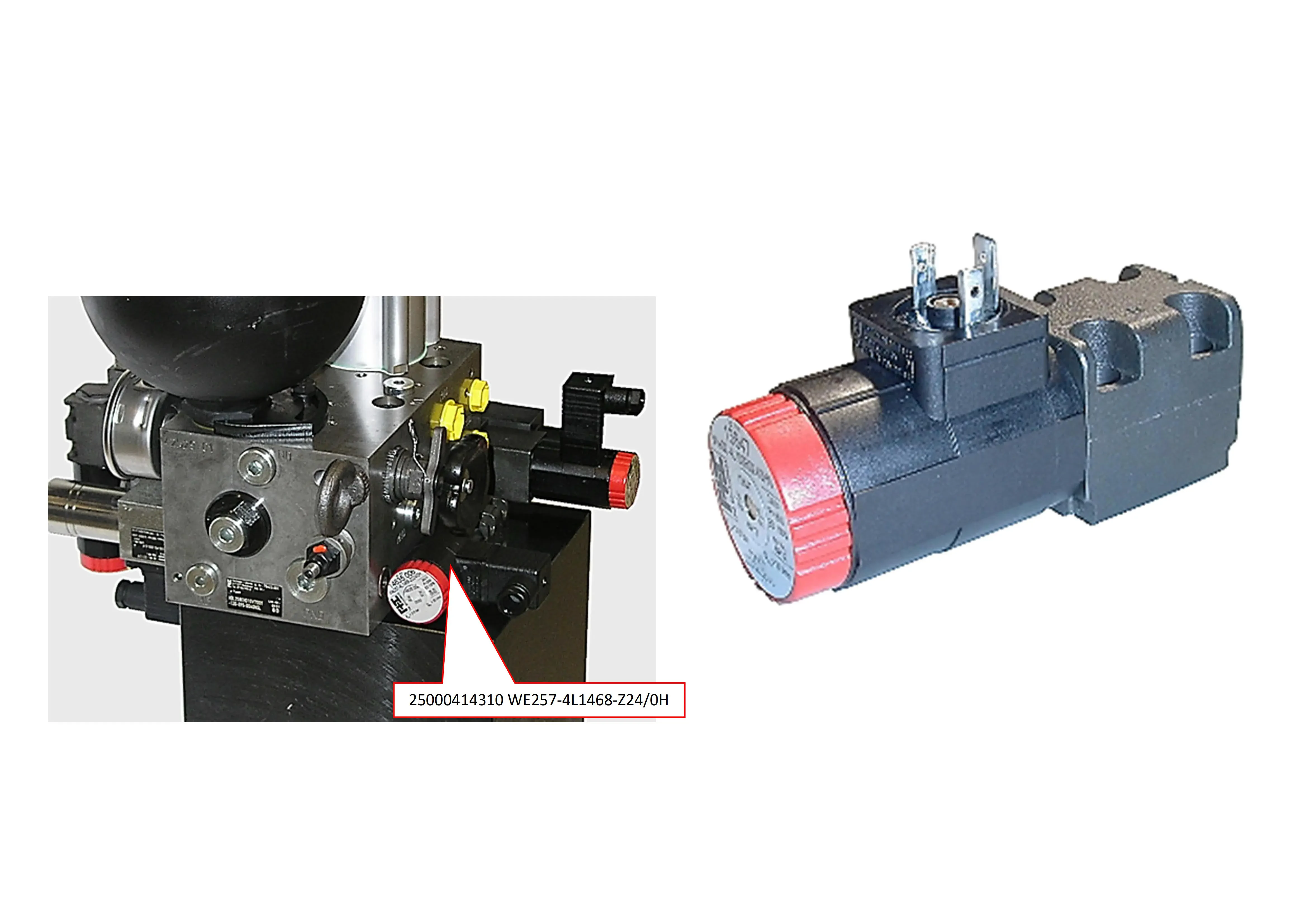 Электромагнитный клапан 25000414310 WE257-4L1468-Z24/0H