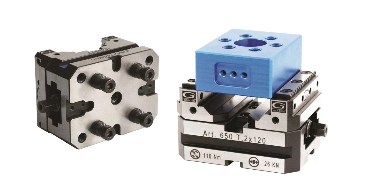 Тиски самоцентрирующиеся, серия Compact Grip, 50x54 мм, Art. 650 