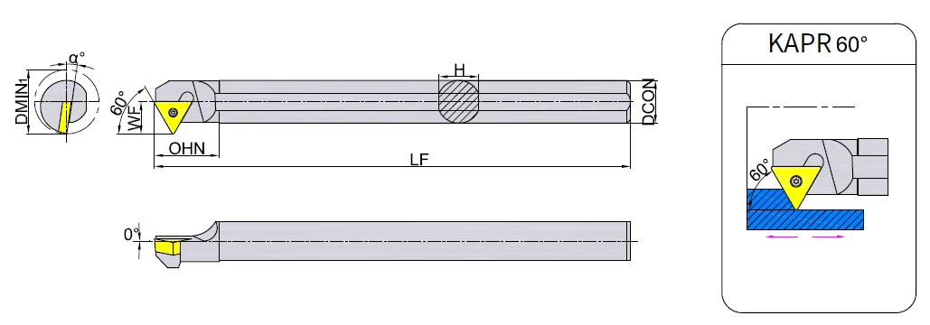 Оправка расточная S16Q-STFPR1102