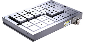 Магнитная плита 450x500 мм, 36 полюсов 50x50 мм