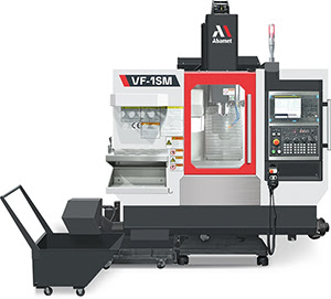 Малогабаритный фрезерный обрабатывающий центр с ЧПУ по металлу VF-1SM