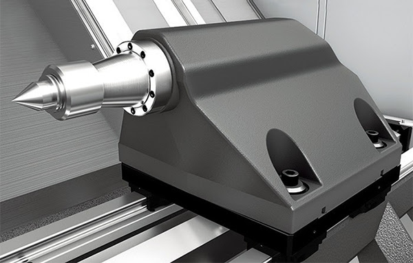 Задняя бабка токарного станка с ЧПУ