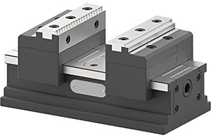 Тиски самоцентрирующиеся ACE1-100 AdvaCut, с закрытым корпусом